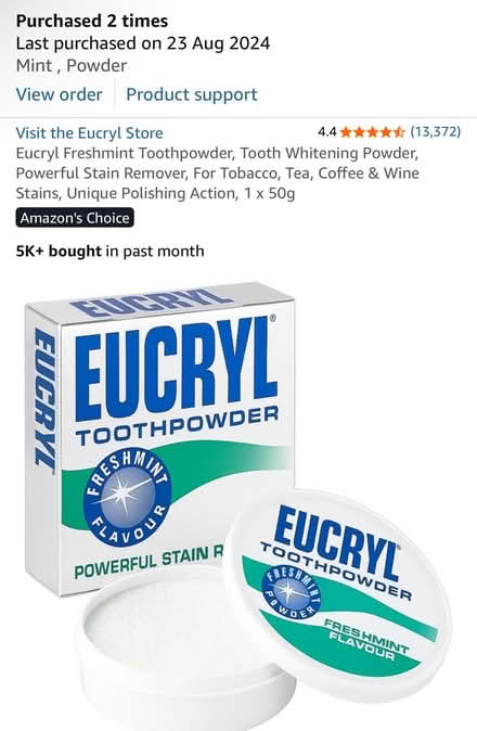 Photo of free Tooth powder (Littlemore OX4) #4