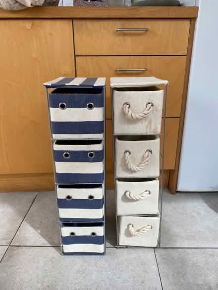 Photo of free 2 fabric storage units (St Albans AL3) #1