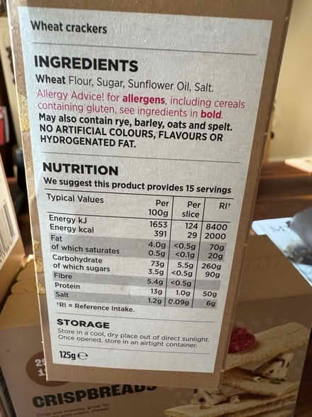 Photo of free Crispbreads Crackers (Henwick RG19) #3