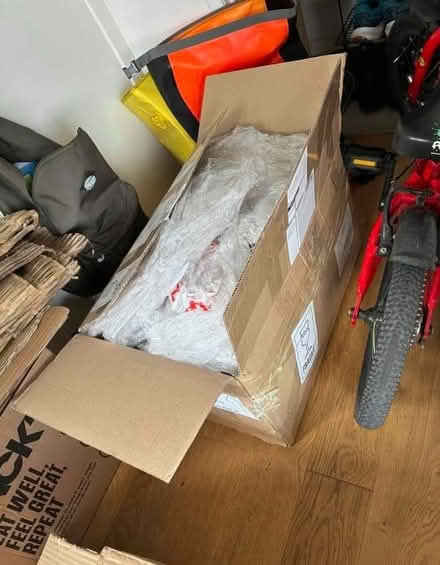 Photo of free 2 large boxes plus padding (Cathcart, G44) #1