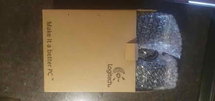 Photo of free Logitech computer speakers (Sandbed Lane Belper DE56 0SJ) #1