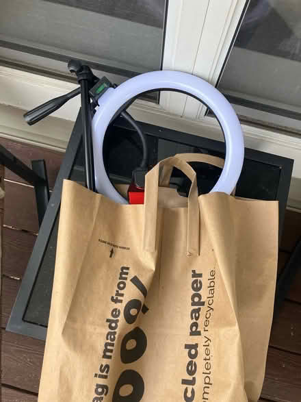 Photo of free Adjustable ring light (Russett community Laurel, MD) #1