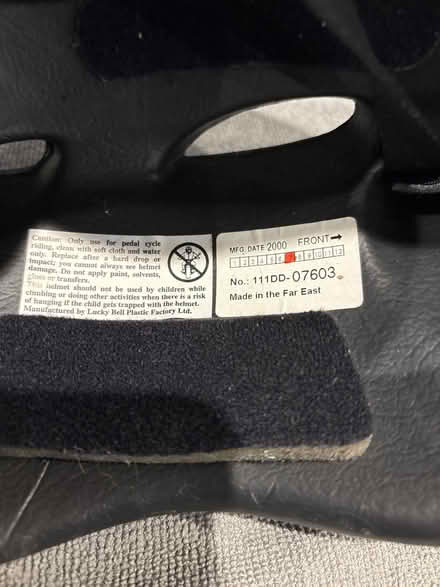 Photo of free Cycle helmet (WGC) #3
