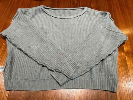 Photo of free Women’s Gray Knit Sweater (Reston Lake Anne vicinity) #2