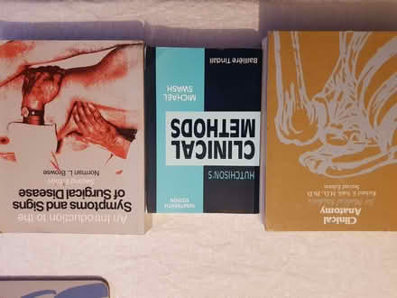Photo of free Old medical textbooks (Load Brook S6) #1
