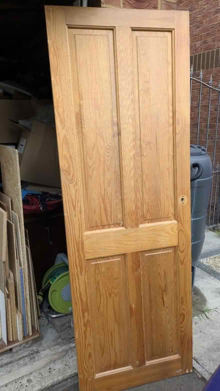 Photo of free Wooden door 68cm (WA14 Altrincham) #1