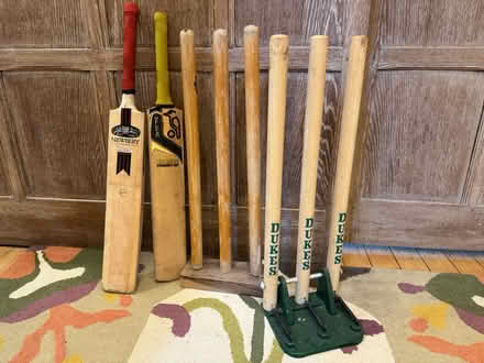 Photo of free Cricket stumps and bats (WD3 Croxley Green) #1