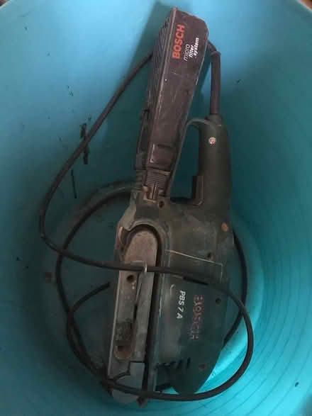 Photo of free Broken Bosch Belt Sander (Norton S8) #1