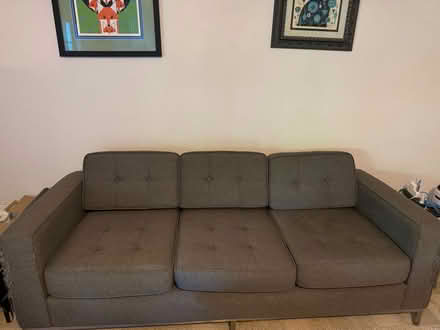 Photo of free Gray Gus Modern Sofa (Carmichael) #1