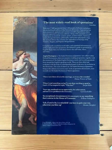 Photo of free Oxford Dictionary of Quotations (Tuckton. BH6) #2
