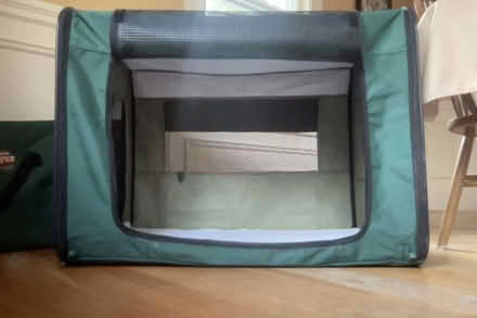 Photo of free canine camper-portable tent/crate (Belmont) #1