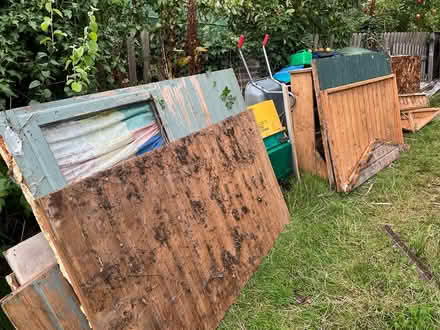 Photo of free 6'x4' Shed with window, curtain (CB6 Littleport) #2