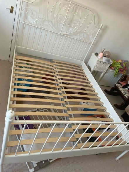 Photo of free Ikea King Size Bed with Mattress (Askham, NG22) #1