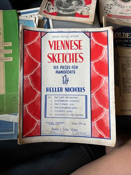 Photo of free Antique music sheets / books early 1900’s (Spondon DE21) #4