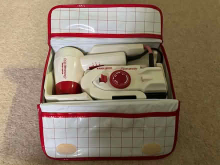 Photo of free Travel iron and hair dryer. (Hertford SG14) #1
