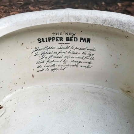Photo of free Vintage slipper bed pan (Oaklands nr Welwyn AL6) #2