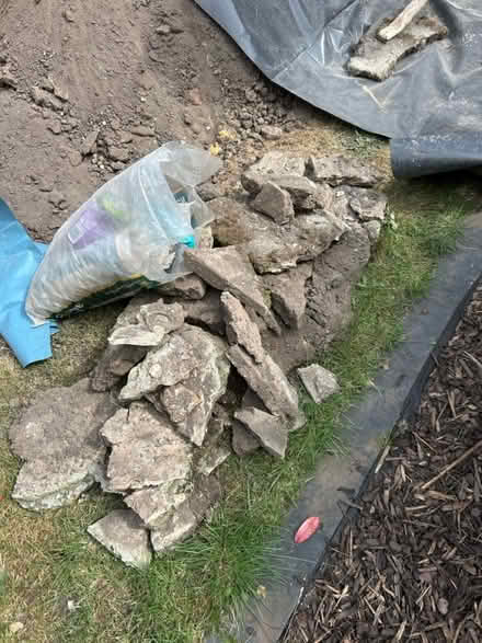 Photo of free Rockery stones and soil (Bearwood, BH11 9UH) #1