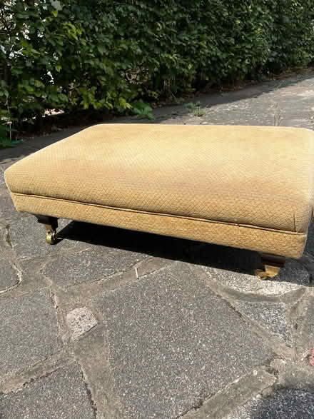 Photo of free Large M&S footstool. (Sanderstead CR2) #1