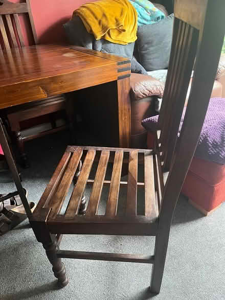 Photo of free Dining room table and chairs (Cheltenham) #3