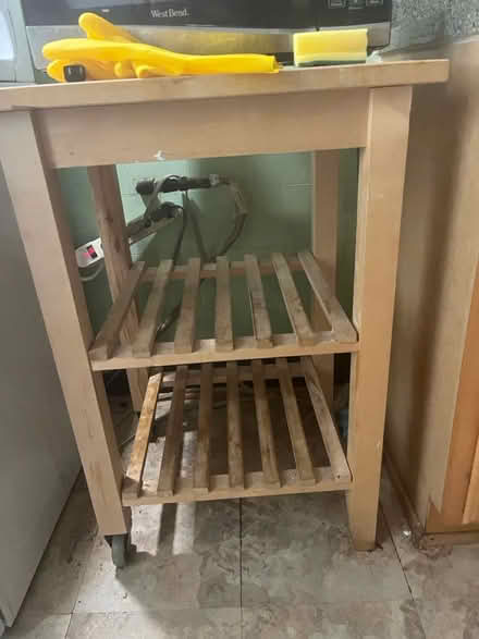 Photo of free Microwave Caddy (Belleville) #1