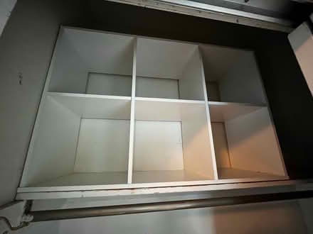 Photo of free 6- cube white closet organizer (Cambridgeport) #1