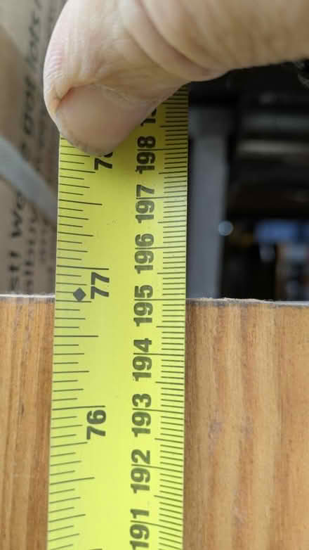 Photo of free Wooden door 76cm (WA14 Altrincham) #2