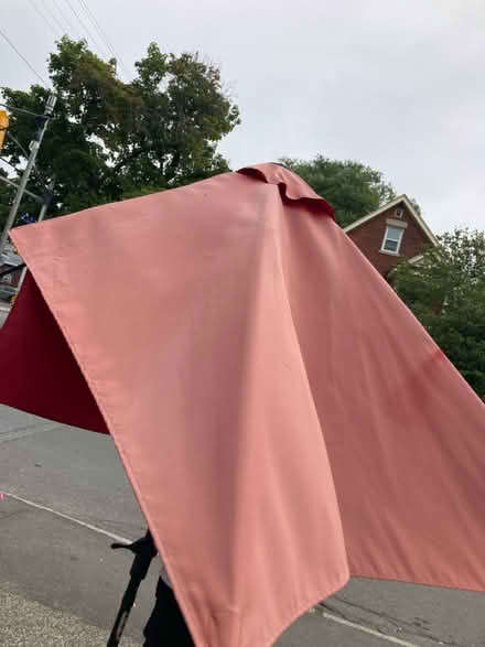 Photo of free Two sun bleached patio umbrellas (K1Y) #2