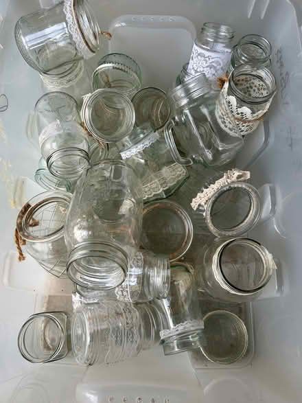 Photo of free Glass jars no lids (Formby L37) #1
