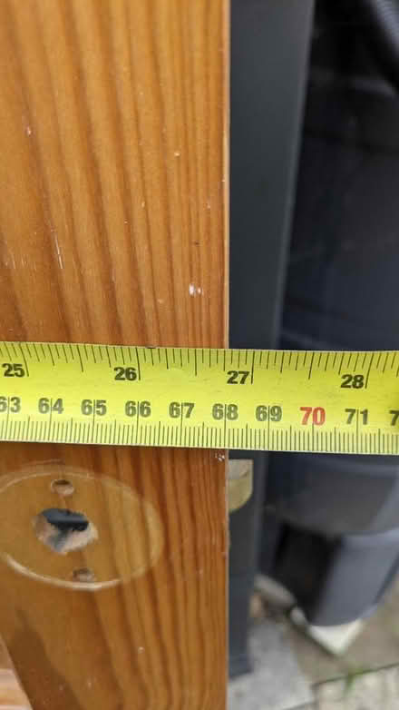 Photo of free Wooden door 68cm (WA14 Altrincham) #2