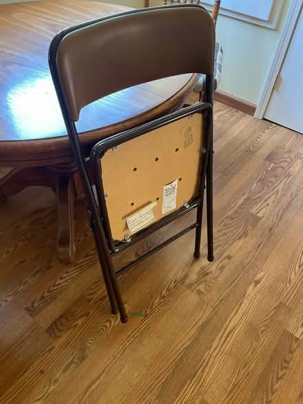 Photo of free Sturdy Folding Chair (Moorpark & Bascom) #2