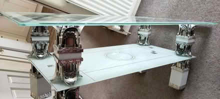 Photo of free Center table and brown 2 seater (Sauchie, Alloa) #3