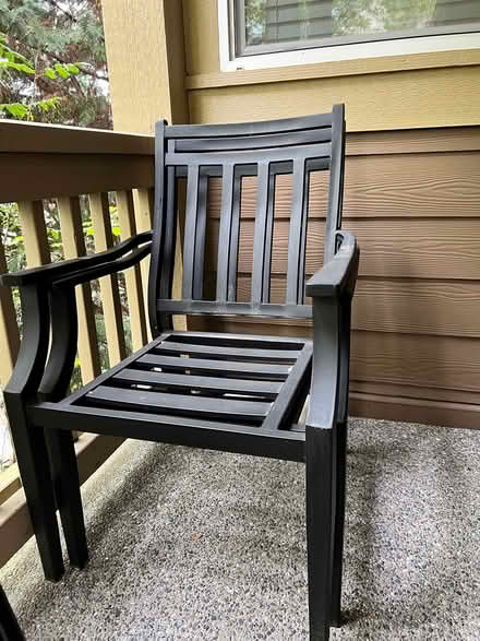 Photo of free Patio Chairs (2) (Downtown Bothell) #1