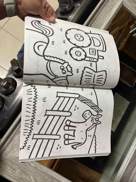 Photo of free Like new coloring book (Woodfield Rd & Airpark) #2