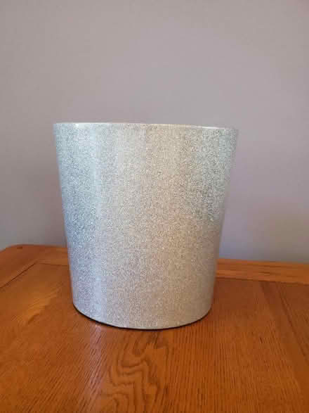 Photo of free Silver Sparkly Litter Bin (South Woodham Ferrers) #2