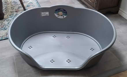 Photo of free XL plastic dog bed (Boughton Monchelsea ME17) #1