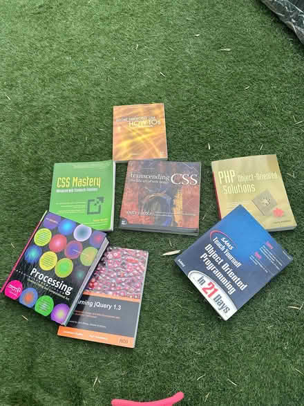 Photo of free 30ish old school programming/coding books (Leigh-on-Sea SS9) #1