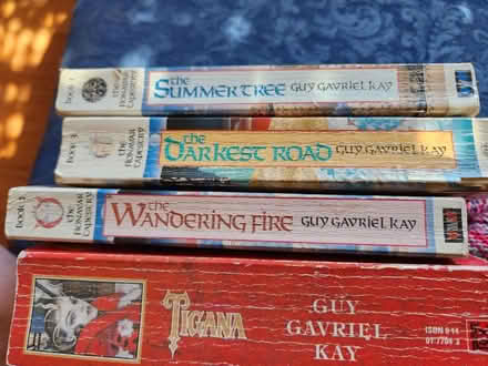 Photo of free Trilogy plus one by Guy Gavriel Kay (Capitol Hill, DC) #1