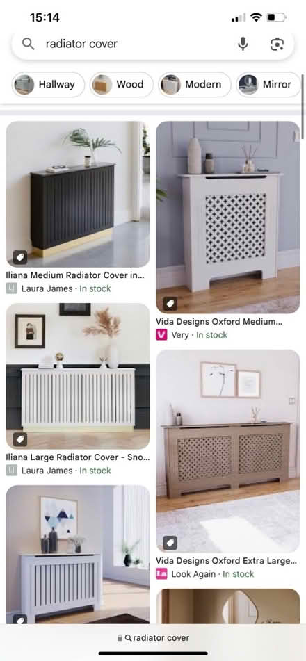 Photo of radiator cover (Willesden Green) #1