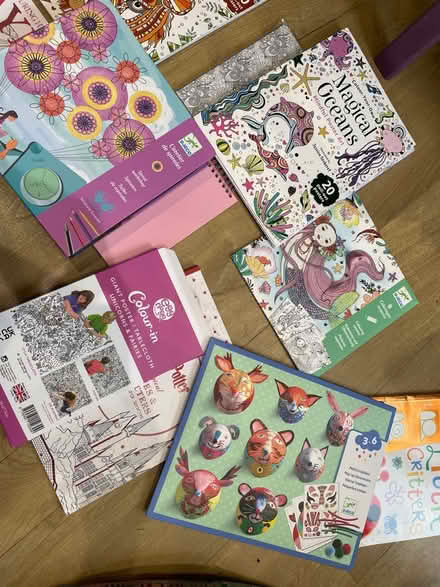 Photo of free Colouring books etc (PR6 Heapey Bank) #2