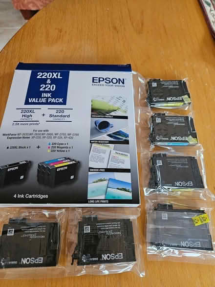 Photo of free Epson Printer Ink Cartridges (Strathfield) #1