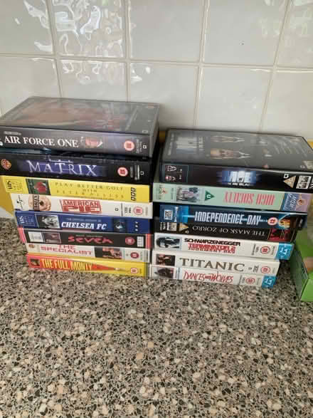 Photo of free Various video tapes (Muscliffe) #1