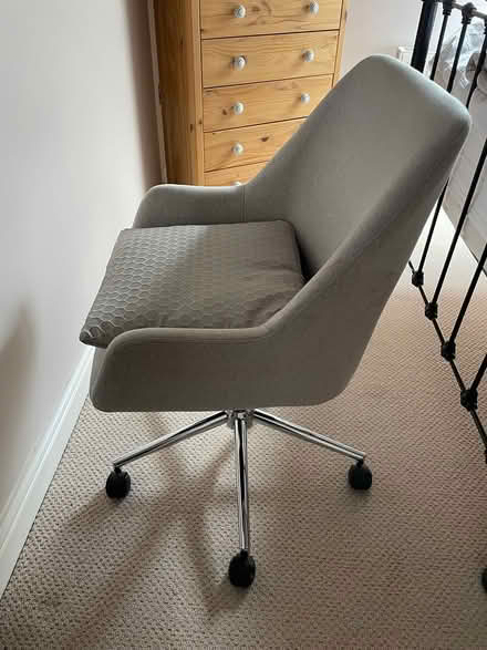 Photo of free Upholstered office chair (Wettenhall) #3