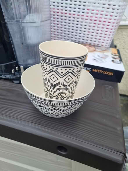 Photo of free Cup, plate and bowl (St Athan CF62) #1
