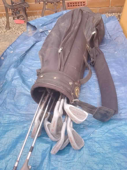 Photo of free Golf clubs and bag (Harrogate. HG1.) #1