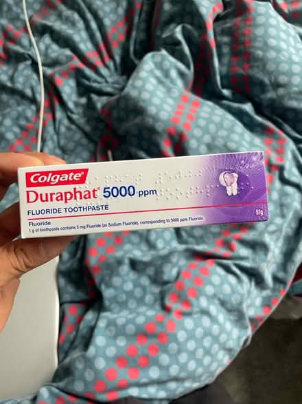 Photo of free Colgate fluoride toothpaste (Bradford BD2) #1