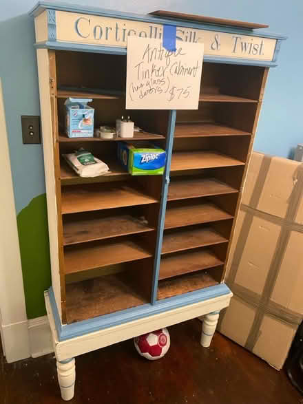 Photo of free Antique tinker’s cabinet (Montlake) #1