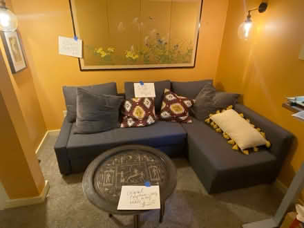 Photo of free Couch (pulls out to queen-size bed) (Montlake) #2