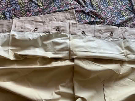Photo of free Single cream long curtain (Chingford Mount, E4) #4