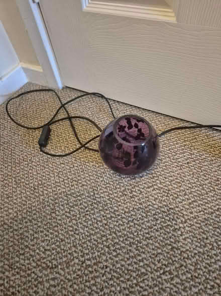Photo of free Pretty little purple lamp (Drayton PO6) #1