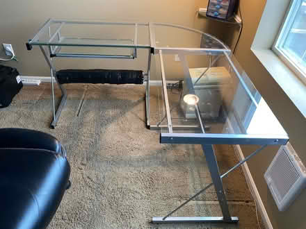 Photo of free Corner desk and bookshelf (Lake Stevens) #1